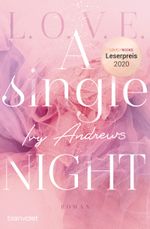 A single night Cover des Buches A single night (ISBN: 9783734108556)