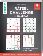 Rätsel-Challenge im Quadrat – Innovation aus der Rätselwerkstatt! Cover des Buches Rätsel-Challenge im Quadrat – Innovation aus der Rätselwerkstatt! (ISBN: 9783735853042)