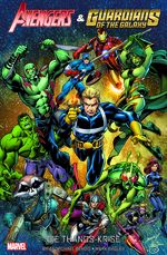 Avengers & die Guardians of the Galaxy Cover des Buches Avengers & die Guardians of the Galaxy (ISBN: 9783741601903)