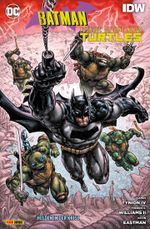 Batman/Teenage Mutant Ninja Turtles: Helden in der Krise Cover des Buches Batman/Teenage Mutant Ninja Turtles: Helden in der Krise (ISBN: 9783741617966)