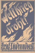 Weltkrieg droht Cover des Buches Weltkrieg droht (ISBN: 9783745072846)