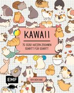 Kawaii: 75 süße Katzen zeichnen – Mit Schritt-Anleitungen Cover des Buches Kawaii: 75 süße Katzen zeichnen – Mit Schritt-Anleitungen (ISBN: 9783745918076)