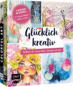 Glücklich kreativ – Zwei Bücher im Bundle: 37 Mixed-Media-Motive malen Cover des Buches Glücklich kreativ – Zwei Bücher im Bundle: 37 Mixed-Media-Motive malen (ISBN: 9783745919691)
