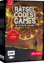 Rätsel, Codes und Games – Die XXL Mathe-Challenge für die 7. und 8. Klasse Cover des Buches Rätsel, Codes und Games – Die XXL Mathe-Challenge für die 7. und 8. Klasse (ISBN: 9783745922622)