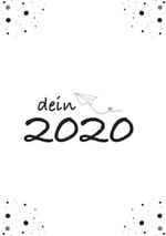 Dein 2020 Cover des Buches Dein 2020 (ISBN: 9783750407848)