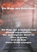 Wege des Schicksals Cover des Buches Wege des Schicksals (ISBN: 9783750408272)