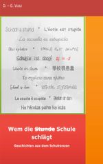 Wem die Stunde Schule schlägt Cover des Buches Wem die Stunde Schule schlägt (ISBN: 9783751948722)