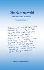 Die Namenswahl Cover des Buches Die Namenswahl (ISBN: 9783753458403)