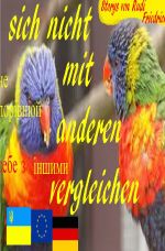 Deutsch: sich nicht mit anderen vergleichen Ukrainisch: не порівнюй себе з іншими Cover des Buches Deutsch: sich nicht mit anderen vergleichen Ukrainisch: не порівнюй себе з іншими (ISBN: 9783757523121)