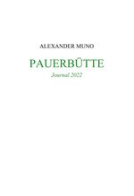 Pauerbütte Cover des Buches Pauerbütte (ISBN: 9783757802356)