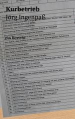 Kurbetrieb Cover des Buches Kurbetrieb (ISBN: 9783758329043)