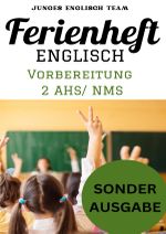 Englisch Ferienhefte - NMS und AHS – Für die 2 Klasse Ferienheft Englisch ,2. Klasse MS/AHS -450 Übungen inklusive Lösungen BONUS: GRATIS NOTIZBUCH Cover des Buches Englisch Ferienhefte - NMS und AHS – Für die 2 Klasse Ferienheft Englisch ,2. Klasse MS/AHS -450 Übungen inklusive Lösungen BONUS: GRATIS NOTIZBUCH (ISBN: 9783759803641)
