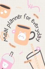 Meal planner for everyday Cover des Buches Meal planner for everyday (ISBN: 9783759814388)