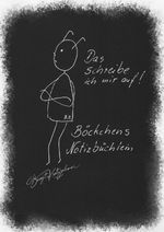 Böckchens Notizbüchlein Cover des Buches Böckchens Notizbüchlein (ISBN: 9783759882820)