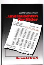 ... und lauschten für Hitler. Geheime Reichssache: Die Abhörzentralen des Dritten Reiches Cover des Buches ... und lauschten für Hitler. Geheime Reichssache: Die Abhörzentralen des Dritten Reiches (ISBN: 9783763758999)