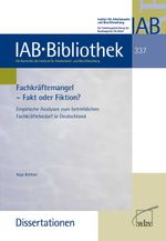 Fachkräftemangel - Fakt oder Fiktion? Cover des Buches Fachkräftemangel - Fakt oder Fiktion? (ISBN: 9783763940615)