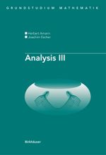 Analysis Cover des Buches Analysis (ISBN: 9783764388836)