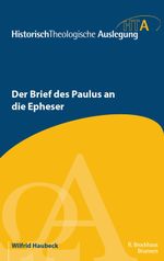 Der Brief des Paulus an die Epheser Cover des Buches Der Brief des Paulus an die Epheser (ISBN: 9783765597404)