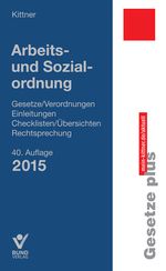 Arbeits- und Sozialordnung Cover des Buches Arbeits- und Sozialordnung (ISBN: 9783766364166)