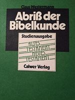 Abriss der Bibelkunde. Cover des Buches Abriss der Bibelkunde. (ISBN: 9783766806208)