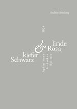 Schwarzkiefer und Rosalinde Cover des Buches Schwarzkiefer und Rosalinde (ISBN: 9783769321890)