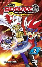Beyblade: Metal Fusion 02 Cover des Buches Beyblade: Metal Fusion 02 (ISBN: 9783770474011)
