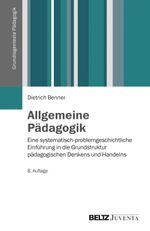 Allgemeine Pädagogik Cover des Buches Allgemeine Pädagogik (ISBN: 9783779921813)