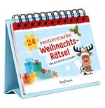 24 rentierstarke Weihnachtsrätsel. Ein Adventskalender Cover des Buches 24 rentierstarke Weihnachtsrätsel. Ein Adventskalender (ISBN: 9783780613509)