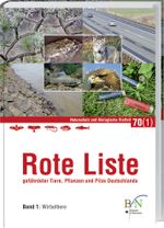 Rote Liste gefährdeter Tiere, Pflanzen und Pilze Deutschlands Cover des Buches Rote Liste gefährdeter Tiere, Pflanzen und Pilze Deutschlands (ISBN: 9783784350332)