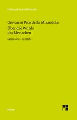 Über die Würde des Menschen Cover des Buches Über die Würde des Menschen (ISBN: 9783787309597)