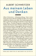 Aus meinem Leben und Denken Cover des Buches Aus meinem Leben und Denken (ISBN: 9783787322220)
