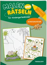 Malen und Rätseln für Kindergartenkinder. Dinosaurier Cover des Buches Malen und Rätseln für Kindergartenkinder. Dinosaurier (ISBN: 9783788647537)