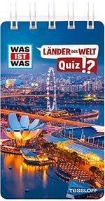 WAS IST WAS Quiz Länder der Welt / Über schlaue 100 Fragen / Für Quizfans ab 8 Jahren (WAS IST WAS Quizblöcke) Cover des Buches WAS IST WAS Quiz Länder der Welt / Über schlaue 100 Fragen / Für Quizfans ab 8 Jahren (WAS IST WAS Quizblöcke) (ISBN: 9783788677800)