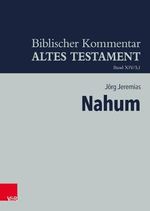 Nahum (Biblischer Kommentar Altes Testament - Bandausgaben, Band 14) Cover des Buches Nahum (Biblischer Kommentar Altes Testament - Bandausgaben, Band 14) (ISBN: 9783788733698)