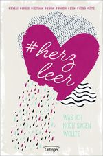 #herzleer Cover des Buches #herzleer (ISBN: 9783789104954)