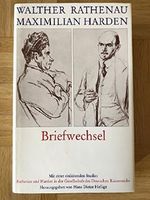Werke und Briefe / Walther Rathenau - Maximilian Harden. Briefwechsel 1897-1920: Mit einer einleitenden Studie: Rathenau und Harden in der Gesellschaft des Deutschen Kaiserreichs Cover des Buches Werke und Briefe / Walther Rathenau - Maximilian Harden. Briefwechsel 1897-1920: Mit einer einleitenden Studie: Rathenau und Harden in der Gesellschaft des Deutschen Kaiserreichs (ISBN: 9783795305055)