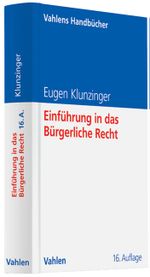 Einführung in das Bürgerliche Recht Cover des Buches Einführung in das Bürgerliche Recht (ISBN: 9783800646203)