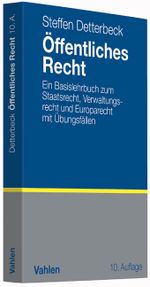 Öffentliches Recht Cover des Buches Öffentliches Recht (ISBN: 9783800650149)