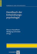 Handbuch der Psychologie / Handbuch der Entwicklungspsychologie Cover des Buches Handbuch der Psychologie / Handbuch der Entwicklungspsychologie (ISBN: 9783801718473)