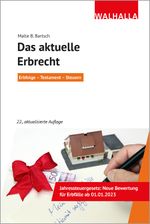 Das aktuelle Erbrecht Cover des Buches Das aktuelle Erbrecht (ISBN: 9783802941719)