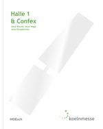 Halle 1 & Confex Cover des Buches Halle 1 & Confex (ISBN: 9783803022882)