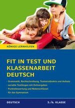 Fit in Test und Klassenarbeit - Deutsch 5./6. Klasse Gymnasium Cover des Buches Fit in Test und Klassenarbeit - Deutsch 5./6. Klasse Gymnasium (ISBN: 9783804415904)