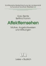 Affektfernsehen Cover des Buches Affektfernsehen (ISBN: 9783810019066)