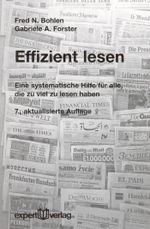Effizient lesen Cover des Buches Effizient lesen (ISBN: 9783816927952)