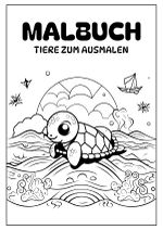 Malbuch Ausmalbilder Tiere Cover des Buches Malbuch Ausmalbilder Tiere (ISBN: 9783818732370)