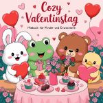 Cozy Valentinstag Malbuch für Kinder und Erwachsene Cover des Buches Cozy Valentinstag Malbuch für Kinder und Erwachsene (ISBN: 9783819020797)