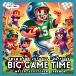 BIG Game Time - American Football für Kids - Regeln, Malen, Rätsel und Geschichten Cover des Buches BIG Game Time - American Football für Kids - Regeln, Malen, Rätsel und Geschichten (ISBN: 9783819067822)