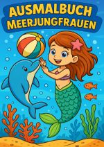Ausmalbuch Meerjungfrauen Cover des Buches Ausmalbuch Meerjungfrauen (ISBN: 9783819710490)