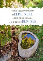 Schau voller Vertrauen in Deine Seele ... beachte die Signale und genieße Dein SEIN Cover des Buches Schau voller Vertrauen in Deine Seele ... beachte die Signale und genieße Dein SEIN (ISBN: 9783819713637)