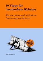 50 Tipps für barrierefreie Websites Cover des Buches 50 Tipps für barrierefreie Websites (ISBN: 9783819740572)